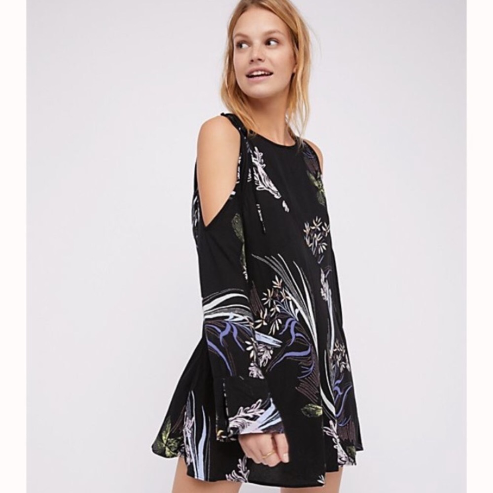 Free People Clear Skies Printed Dress Sz. M